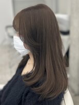 アイシー 表参道(ICY)&nbsp;くすみラベンダーベージュ×レイヤーカット