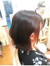 ＜NEW！平日＞カット+カラー＋活性ケラチン4トリートメント ￥14300