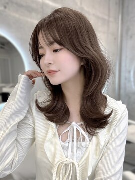 アイシー 表参道(ICY) ナチュラル可愛いくびれミディアム*透明感チョコレートカラー