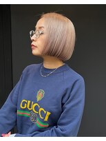 ユーリカ(Eurica) ホワイトベージュ/ピンクベージュ/ミニボブ/ボブ/ハイトーン