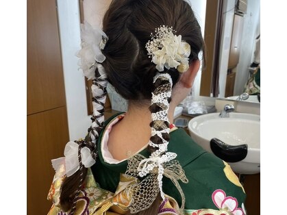 ヘア アンド フェイス みかんの写真