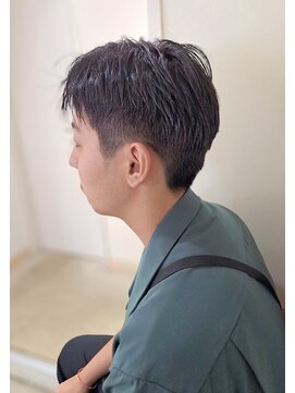 ヘアデザイニング ズーム 飯田橋店(hairdesigning Zoom) 10代20代30代:爽やかメンズカット