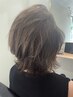 【圧倒的な艶髪＊髪質改善】似合わせカット+カラー+OVERics.トリートメント