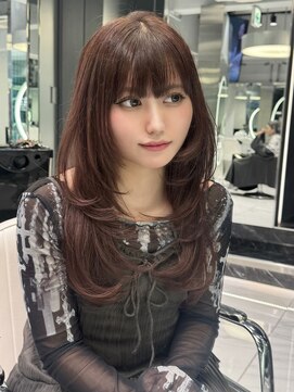 レディアル 渋谷(REDEAL) 韓国ヘア/ブリーチ/暖色カラー/ワンホン【レイヤー/渋谷】