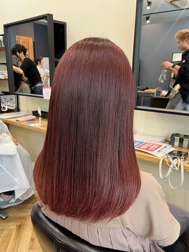 アルター(aL ter) ピンクベージュ［グレージュ/パーマ/チェリーブラウン］長野歌穂