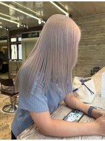 ヲタク(wotaku.)&nbsp;ホワイトラベンダーシルバーカラートリプルカラーケアブリーチ