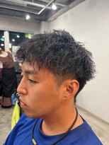 バトー バイ トリコ 船橋北口店(BATEAU by tricot)&nbsp;メンズ × ツイストパーマ