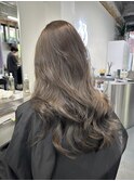 【木下限定】20、30代◎ブリーチなしWカラーオリーブグレージュ