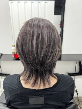 ココ 本八幡(KOKO) ★ 暗めカラーグランマッシュデザインカラーウルフパーマ