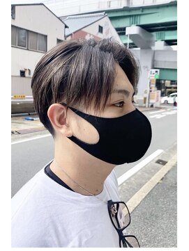 メンズ美容室 タカミ お洒落ハイライト×ローフェード