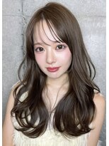 クーエフー(coo et fuu) ふんわり秋冬透明感アッシュブラウン小顔ナチュラル可愛い