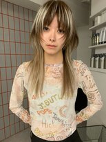 PELE原宿/ブリーチなしダブルカラー/ハイトーン/ケアブリーチ【3月上旬OPEN(予定)】 着物ヘア/大人ガーリー/ダークアッシュ/似合わせカット/原宿