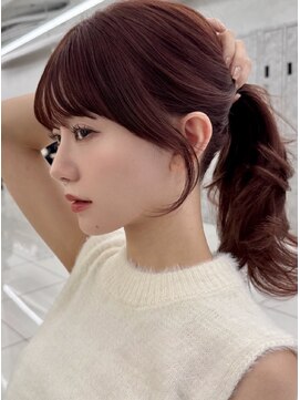 エジョン 三鷹店(Aejon) 三鷹レイヤーカット韓国ダブルカラー顔周り前髪カットボブ