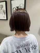 スリー(Three)&nbsp;【大人きりっぱなしボブ×チョコレートブラウン】
