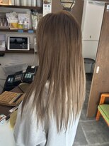 24 岸和田店&nbsp;透明感ベージュロング