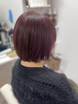 アミカ(Amica)&nbsp;ボルドーカラー×ボブ