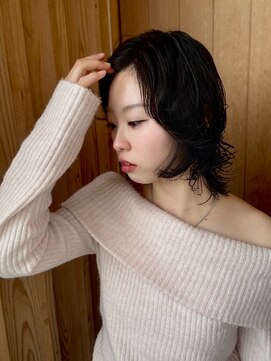 ルドヴィコ(Ludovico) ハッシュカット×パーマ