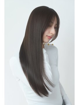 トキ シキ 戸塚(Toki. shiki) イメチェン/ピンクベージュ/アンブレラカラー/前髪/戸塚