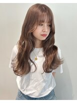 ソア 並木坂(Soa)&nbsp;ベージュ/韓国スタイル/レイヤーカット/並木坂/透明感カラー