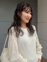 ヘアーアイストゥーレ(HAIR ICI TRE)&nbsp;暗髪スタイル◎ニュアンスパーマ似合わせカット前髪カット