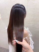 アクシス 栄ガスビル店(`AXIS) ミルクティーブロンド/ダークブルー/デジタルパーマ/名古屋栄