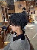 【山本智文】ハンサムパーマショート