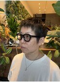 【藤枝】大人マットカラー×ベリーショート