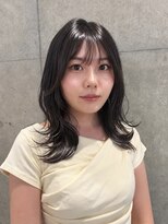 ウィル あべの店(WiLL)&nbsp;レイヤー×外巻きでつくる韓国風くびれヘア