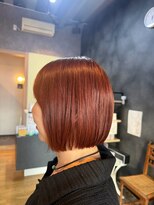 ノーヴァ バイ ボナ 前橋店(nova by bona)&nbsp;髪質改善つやつやボブで小顔見せ似合わせカット