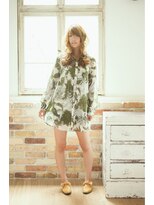 フェリシータ 緑地公園店(felicita)&nbsp;ふわふわエアリーカール♪重めバングのくっきりドーリーヘア