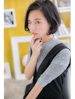 ナチュかわいい★フェザーボブ