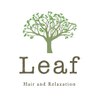 リーフ ヘアアンドリラクーゼーション(Leaf hair&relaxation)のお店ロゴ
