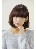 大人可愛い☆暗髪・ワンカールボブ☆