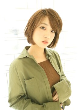 ヘアアンドメイク 心座(hair&make) ナチュラルボブ