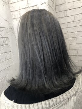 アジールヘア 所沢プロペ通り店(agir hair) グレージュカラーで艶感Up【所沢/イルミナカラー/ブリーチ】
