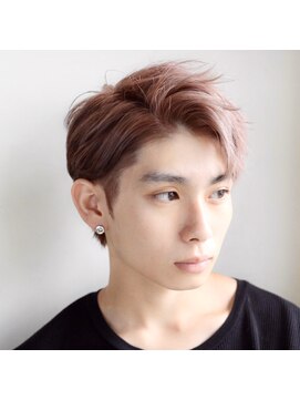 スフィーダ(SFIDA) アップバング×ピンクアッシュ