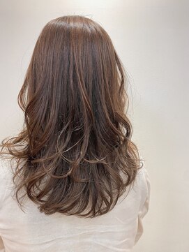 リゾーム デ リアン(Rhizome des liens) 大人かわいいモダングランジ/大人ハイライト/錦糸町/髪質改善