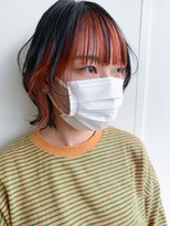 ソーコ 渋谷(SOCO) ＊【SUN】オレンジコントラストインナーボブウルフ