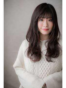 カバーヘア イヴ 戸頭店(COVER HAIR EVE) ミルクティーブラウン抜け感ヨシンモリ301Z戸頭20代30代40代