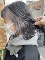 ビランチェ 池袋(bilancia)&nbsp;フェイスフレーミング/インナーカラー／切りっぱなしボブ【池袋