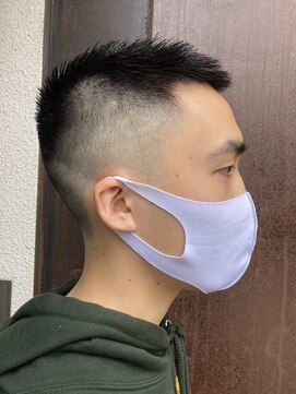 コレット ヘアー 大通(Colette hair) フェード風メンズカット★