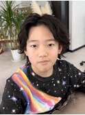 サーフカール ウルフカット
