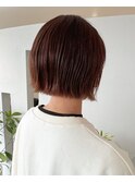 ぱつっとボブ×切りっぱなし