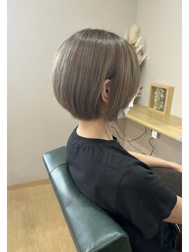 ルミエール(lumiere) 白髪でも透明感のある明るめカラーに☆シークレットハイライト