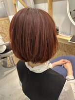 スクリバイタヒエ(SUKURI by tahie)&nbsp;#ショートボブ　#レッドカラー