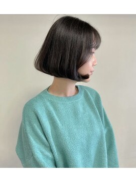 ナループロア ルームー(Nalu pu loa ROOMOO) ゆるまきタッセルカット/タッセルカット/タンバルモリ/韓国ボブ