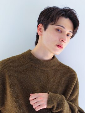 ヘアサロン ガリカ 表参道(hair salon Gallica) メンズニュアンスパーマセンターパート韓国ヘア