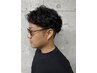 メンズデザインパーマ&カット ￥13200→￥9900