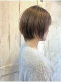 柔らか丸みショート