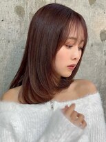 シーシンジュク 新宿南口(Sea shinjuku)&nbsp;韓国風前髪×レイヤーカット【髪質改善/新宿/レイヤーカット】